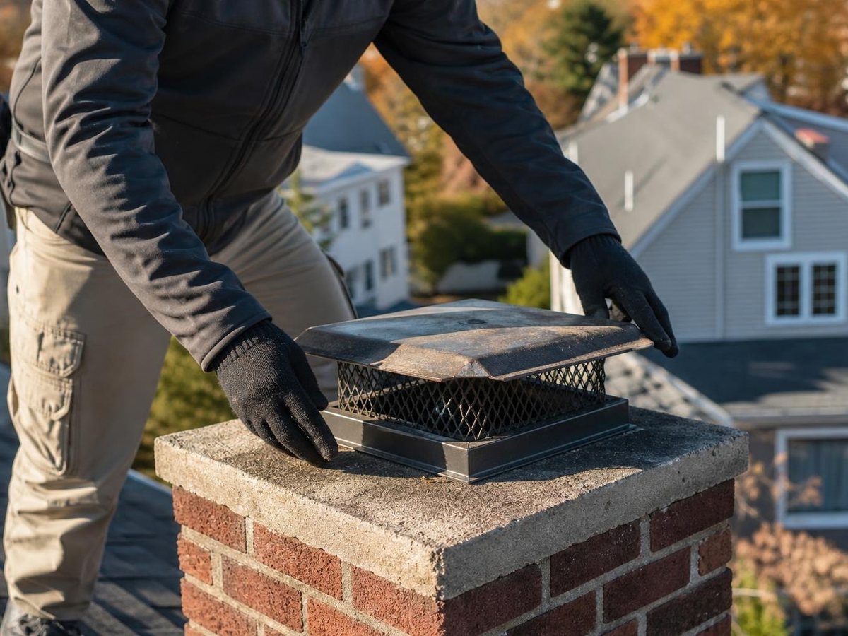 Katie Chimney Repair work in Tucson